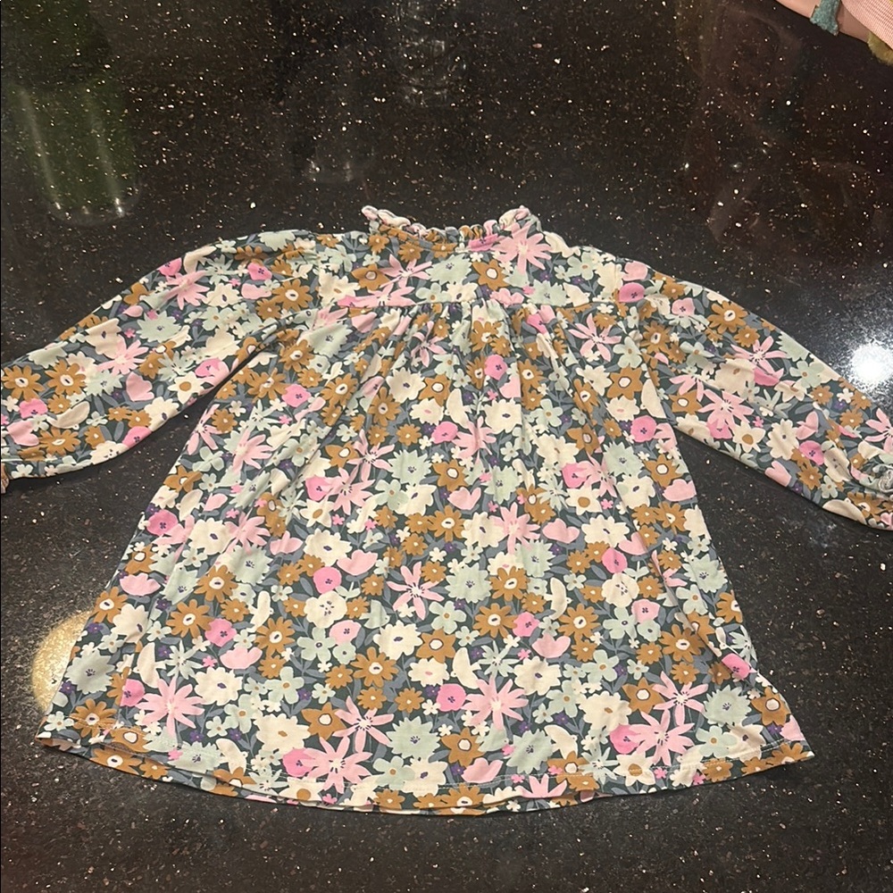 Magnetic Me Floral Kids Casual Dress